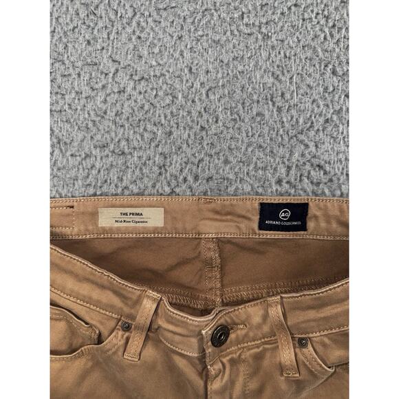 Adriano Goldschmied‎ Pants Women 27 The Prima Mid Rise Cigarette - Picture 8 of 9